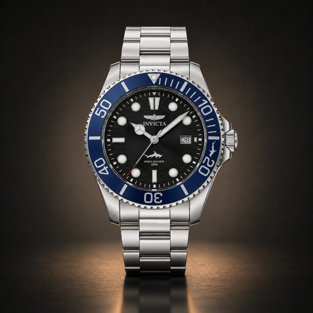 INVICTA PRO DIVER - 42MM (Esfera Negra/Bisel Azul)
