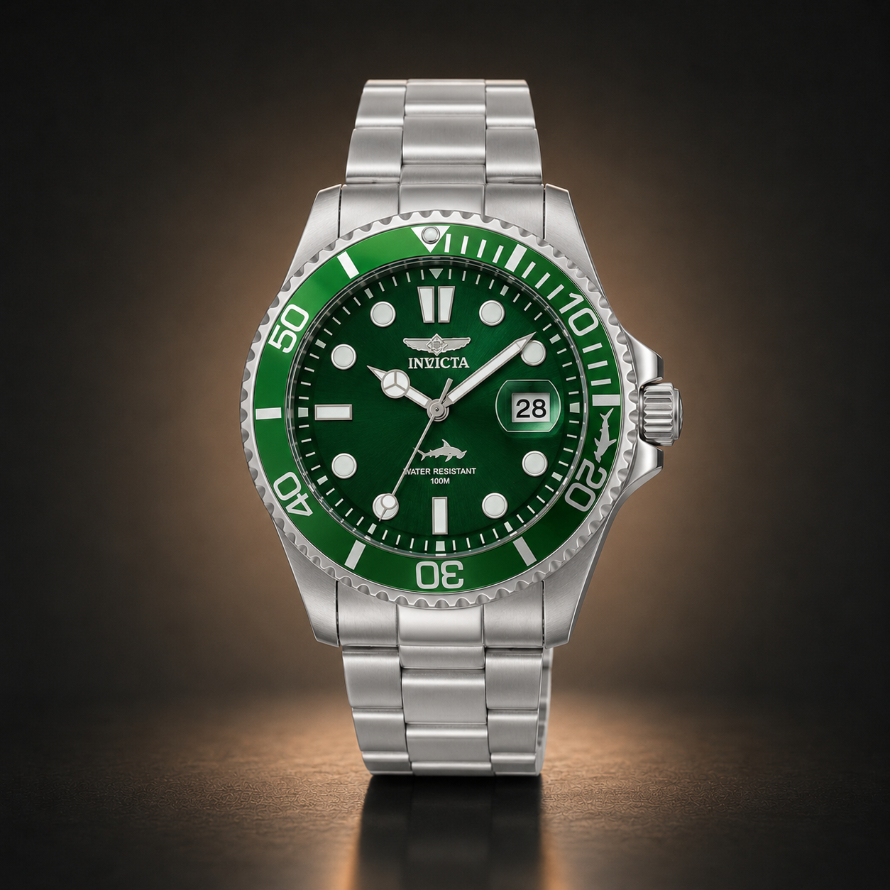 INVICTA PRO DIVER - 42MM (Esfera Verde/Bisel Verde)