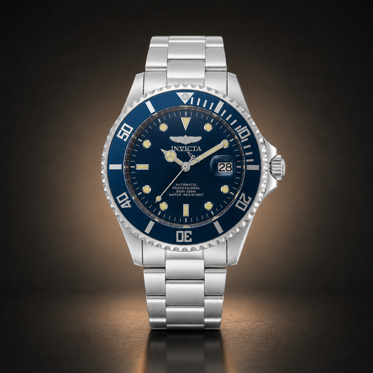 INVICTA GRAND DIVER - 47MM AUTOMATIC (Oro Esfera Negra)