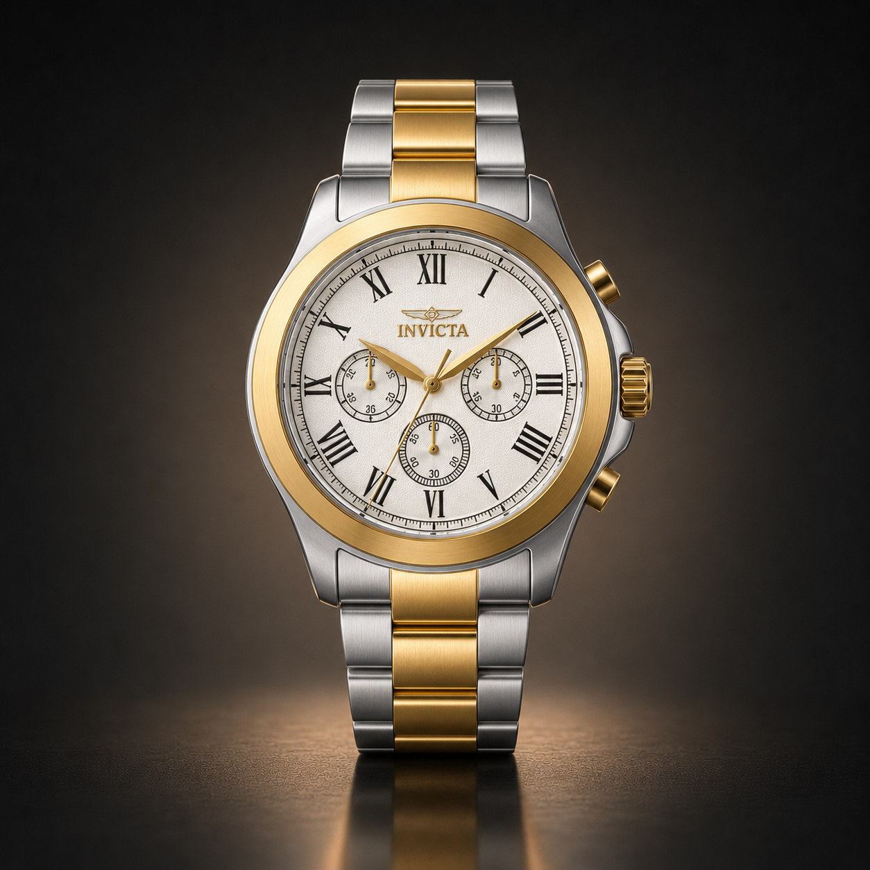 INVICTA SPECIALITY - 44MM (Correa Cuero Textura)