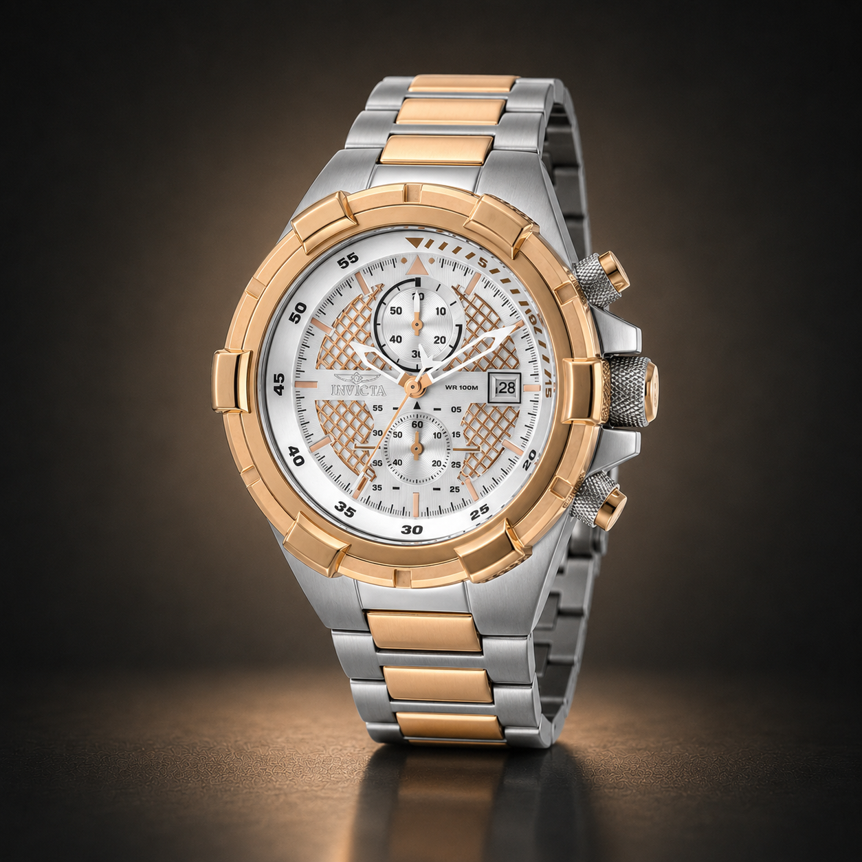 INVICTA AVIATOR - 50.5MM (Correa Silicona Gris)