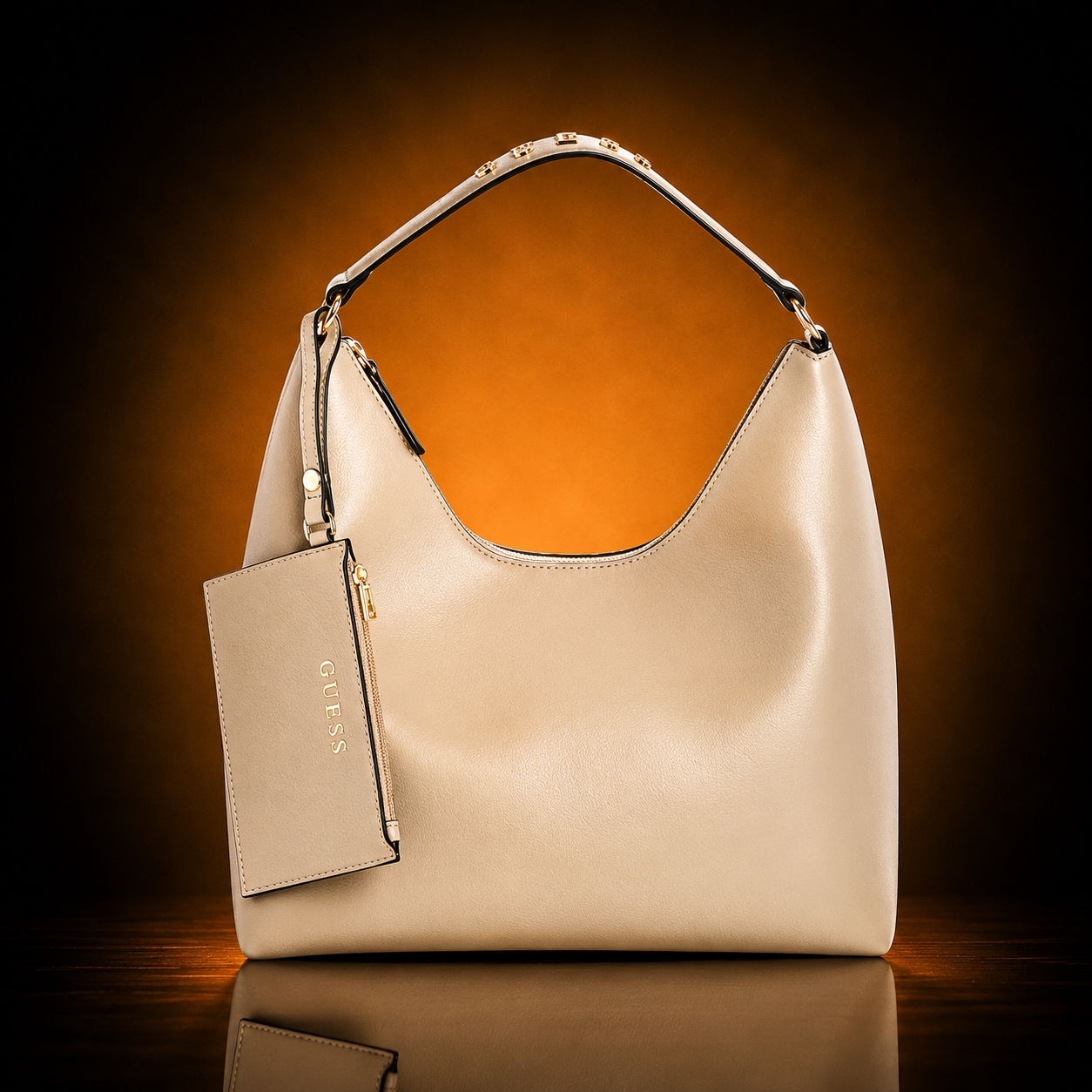 GUESS CREAM - DEMELZA HOGO BAG
